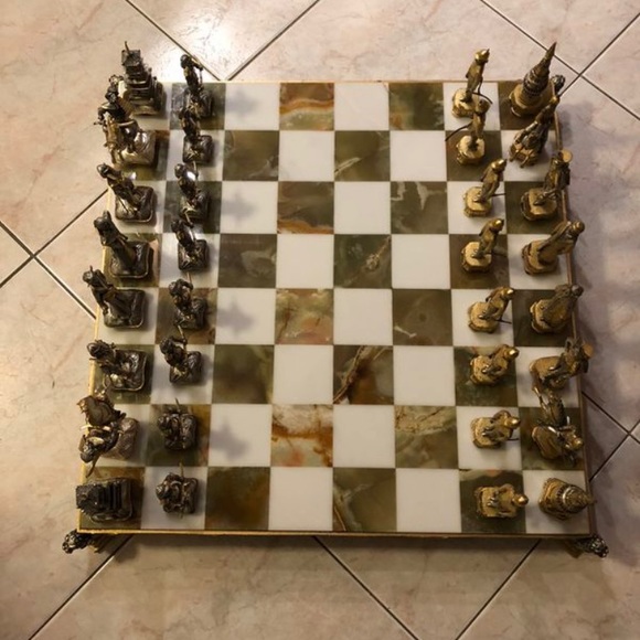 Chess luxurious handcrafted - Picture 1 of 12